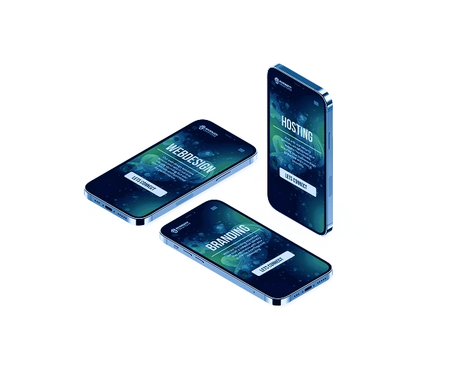 Web design on phones.